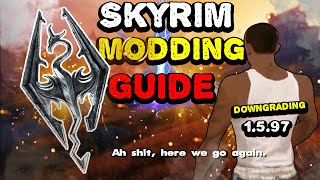 Skyrim Ultimate Modding Guide For Noobs  Part 1 Installing The Basics 2024 [upl. by Kuska]