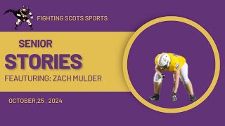 Zach Mulder Senior Interview [upl. by Nolyaj]