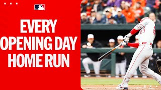 All 2024 Opening Day home runs [upl. by Bekah]