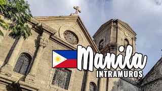 🇵🇭 VISITA A MANILA  LUZÓN 🏰 INTRAMUROS LA CIUDAD AMURALLADA 🌞 GUÍA DE FILIPINAS [upl. by Ahsienar]