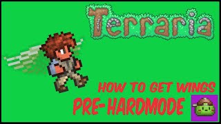 How To Get Wings In PreHardmode In Terraria With Seed  Terraria 1449 [upl. by Assiluj291]