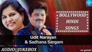 Best of Udit Narayan amp Sadhna Sargam Bollywood Hindi Songs Jukebox Songs [upl. by Noswad513]