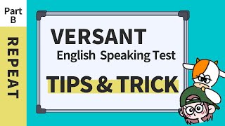 Tips for Mastering the REPEAT Section of the VERSANT English Speaking Test [upl. by Bilak684]