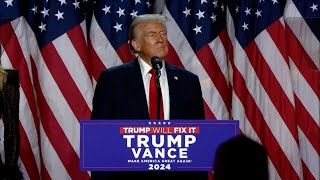 Donald Trump speech from 2024 election night [upl. by Lightman]