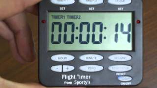 Sportys Flight Timer [upl. by Aramoiz]