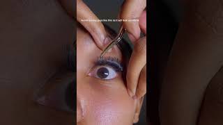 How to apply cluster lashes tutorial for beginners [upl. by Crissie]