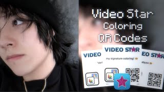 Video Star Coloring QR Codes 🧇 paid [upl. by Ardnassac319]