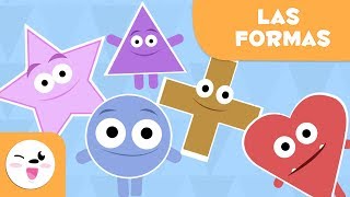 Las formas geométricas para niños  Vocabulario para infantil [upl. by Sigfrid]