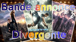 bande annonce saga divergente 1 2 et 3 vf [upl. by Wall]