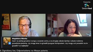 124 Ogrodowy live Naturalnie o Ogrodach  zapis spotkania z poniedziałku 15 kwietnia 2024 [upl. by Newol910]