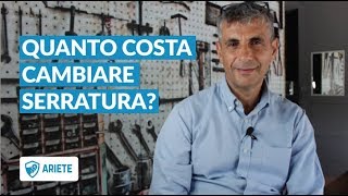 Serrature per Porte Blindate Prezzi Quanto Costa Sostituirle [upl. by Leis]