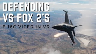 Evading Fox 2s in VR  Quick Tips  RTX 4090 amp Varjo Aero  DCS World F16C Viper [upl. by Neeluj181]