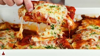 Beef and Cheese Manicotti Recipe [upl. by Ynnaf]