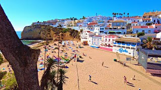 🇵🇹 Carvoeiro Algarve – September 2023 – Walking Tour 4K [upl. by Rotciv]