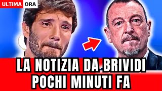 🔴 STEFANO DE MARTINO IN LACRIME quotAMADEUS MI HA DETTOquot LA NOTIZIA CHOC POCO FA [upl. by Power299]