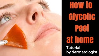 How to Glycolic Peel at HOME [upl. by Chanda]