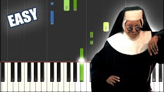 Oh Happy Day  Sister Act 2  EASY PIANO TUTORIAL  SHEET MUSIC by Betacustic [upl. by Jillana]