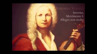 Antonio Vivaldi  Inverno Movimento I Allegro non molto [upl. by Aleris]