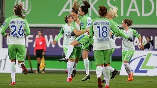 VfL Wolfsburg  AC Florenz  Highlights UEFA Women’s Champions League Achtelfinale [upl. by Hillel999]