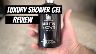 Is It The BEST Shower Gel Molton Brown Russian Leather Shower Gel Review [upl. by Liagabba382]