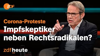 Radikalisierung der CoronaProteste  Markus Lanz vom 07 Dezember 2021 [upl. by Reld]