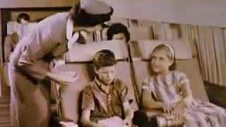 1961 United Airlines quotAn Airplane Trip by Jetquot Douglas DC8 Promo film [upl. by Rondi]