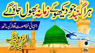 Hara Gumbad Jo Dekhoge  Lyrics Urdu  New Naat  Tatheer Fatima  Naat Sharif  i Love islam [upl. by Silletram]