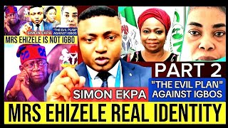 🔴 SIMON EKPA CANADIAN WOMAN IS NOT IGBO HER REAL NAME amp IDENTITY EXPOSED PART 2 [upl. by Winifred]