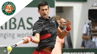 Novak Djokovic vs Roberto Bautista Agut  Round 3 Highlights I RolandGarros 2018 [upl. by Tia99]