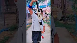 ELEVAR Gully Cricket Scoop Bat Review And Test shorts cricket bat [upl. by Luthanen]