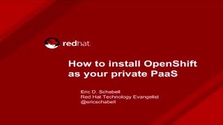 Install OpenShift as your private PaaS [upl. by Ttezil686]