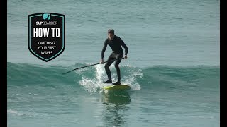 Catching your first waves on a SUP  How to video [upl. by Schargel]