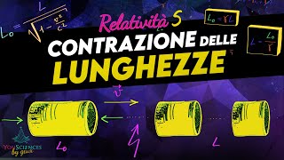 La CONTRAZIONE delle LUNGHEZZE in RELATIVITA RISTRETTA 05 [upl. by Dlorad106]