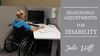 Reasonable Adjustments and Disability [upl. by Ahsilet4]