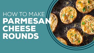 Blast From The Past Parmesan Cheese Rounds Recipe [upl. by Thedrick]