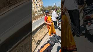 Helmet lock thik se karna chaiye 🙏⛑️ lekirider bengaluru [upl. by Natassia]