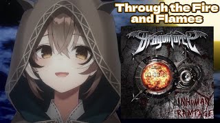 Mumei Sings quotThrough the Fire and Flamesquot by DragonForce  Karaoke [upl. by Pentheas]