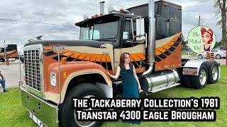 Tackaberry Collection’s 1981 International Harvester 4300 Transtar Eagle Brougham Semi Truck Tour [upl. by Barret382]