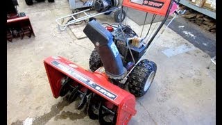 Why A Snowblower Kept Breaking Auger Belts [upl. by Eugatnom]