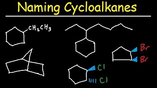 Naming Cycloalkanes With Substituents Cis amp Trans Bicyclo Alkane Nomenclature [upl. by Hras]