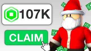 NEW CHRISTMAS PROMO CODE GIVES FREE ROBUX Roblox December 2023 [upl. by Berni]