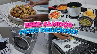 ALMOÃ‡O DELICIOSO Frango ao Molho e Cuidando do Lar â¤ï¸ðŸ [upl. by Anier]