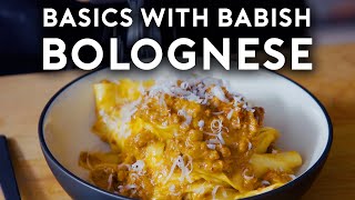 Bolognese  Basics with Babish [upl. by Rebma780]