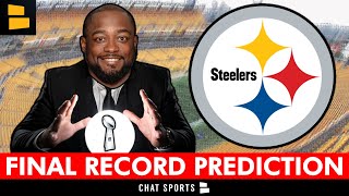 FINAL Pittsburgh Steelers 2024 Record Prediction [upl. by Yelrahs985]