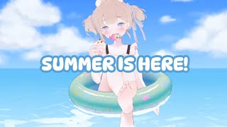 VTUBE ASSET SHOWCASE  Summer Ocean Floatie [upl. by Burkhard]