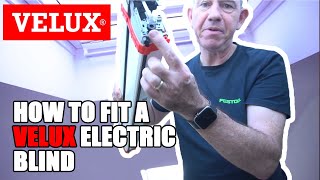 How to fit Velux integra motorised blinds with Somfy Tahoma [upl. by Keven]