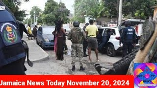 Jamaica News Today November 20 2024 [upl. by Ilera]