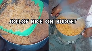 JOLLOF RICE ON BUDGET [upl. by Ruffo]