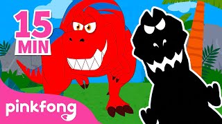 Siamo dinosauri｜E tanti altri video｜dinosauri per bambini Compilazione｜Pinkfong Canzoni per Bambini [upl. by Berthe]