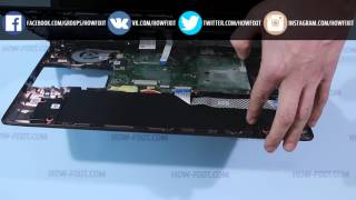 How to WiFi card replacement on Acer Aspire ES1523G ES1532 ES1533 ES1572 laptop [upl. by Otreblif]